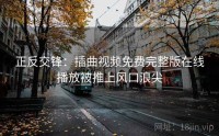 正反交锋：插曲视频免费完整版在线播放被推上风口浪尖