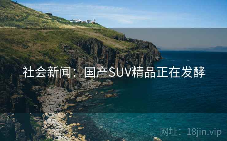 社会新闻:国产SUV精品正在发酵 社会新闻:国产SUV精品正在发酵